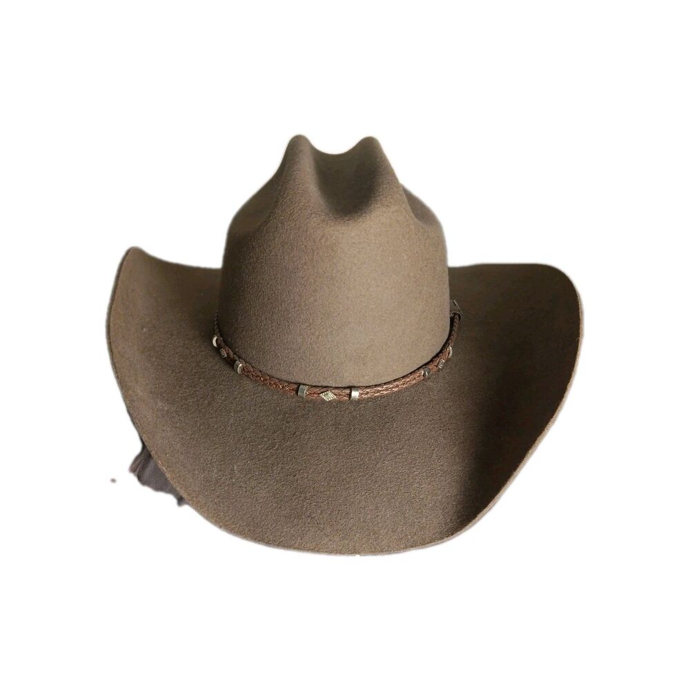 NWT Bullhide Rodeo Round Up Felt Collection Gholson 4X (7 3/8)  Cowboy Hat  NEW